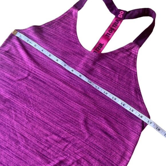 Nike Dry Fit Purple Razor strap Back Tank Top Activewear size small - Picture 14 of 14
